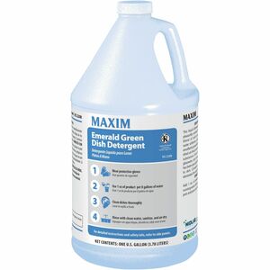 Midlab+Liquid+Dish+Detergent+-+For+Dish+-+Concentrate+-+Liquid+-+128+fl+oz+%284+quart%29+-+Herbal+Bouquet+Scent+-+Pleasant+Scent%2C+Water+Softening+-+White+-+4+%2F+Carton