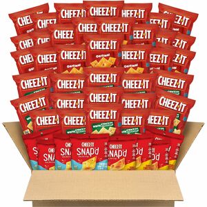 Cheez-It+4-Flavor+Cheez-It+Variety+Pack+-+Assorted+-+1+Serving+Pack+-+45+%2F+Carton