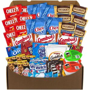 Snack+Box+Pros+Party+Snack+Box+-+Assorted+-+4.31+lb+-+45+%2F+Carton