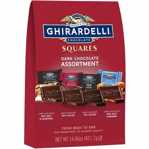 Ghirardelli+Premium+Assortment+-+Cacao%2C+Dark+Chocolate%2C+Sea+Salt+Soiree%2C+Dark+Chocolate+Sea+Salt+Caramel%2C+Dark+Chocolate+Sea+Salt+Almond+-+Individually+Wrapped+-+14.86+oz+-+1+%2F+Carton