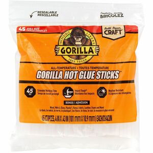 Gorilla+Hot+Glue+Sticks+-+Clear+-+1+Each