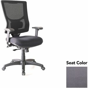 Lorell+Conjure+High-Back+Office+Chair+-+Canyon+Carbon+Seat+Color+-+Mesh+Back+Material+-+High+Back+-+Armrest+-+1+Each