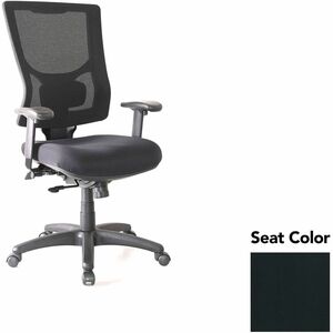 Lorell+Conjure+High-Back+Office+Chair+-+Dillon+Black+Seat+Color+-+Mesh+Back+Material+-+High+Back+-+Armrest+-+1+Each