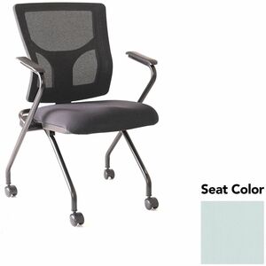 Lorell+Conjure+Mesh+Training+Chairs+with+Arms+-+Castillo+Breezy+Seat+Color+-+Polyurethane%2C+Foam+Seat+Material+-+Mesh+Back+Material+-+High+Back+-+Black+-+Armrest+-+2+%2F+Carton