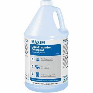 Midlab+Liquid+Laundry+Detergent+-+For+Laundry+-+Liquid+-+128+fl+oz+%284+quart%29+-+Non+Alkaline%2C+Non-irritating+-+White+-+4+%2F+Carton