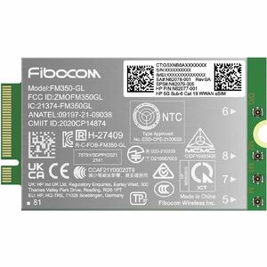 HP 5G Sub-6 Cat 19 WWAN