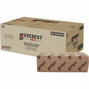 SNOW+SOFT+Paper+Towel+-+1+Ply+-+Single+Fold+-+White+-+250%2FPack+-+70+%2F+Pallet