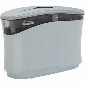 Kimberly-Clark+Professional+Countertop+Towel+System+-+Multifold+Dispenser+-+13.3%26quot%3B+Height+x+9%26quot%3B+Width+x+5.2%26quot%3B+Depth+-+Soft+Gray+-+Refillable%2C+Hygienic+-+1+%2F+Case