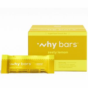 Why+Bars+Superfood+Protein+Snack+Bars+-+Gluten-free%2C+Dairy-free%2C+Soy-free%2C+Non-GMO%2C+Individually+Wrapped+-+Zesty+Lemon+-+2.04+oz+-+12+%2F+Pack