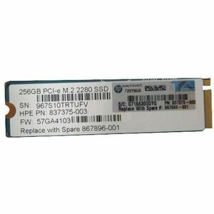 HPE Sourcing 256 GB Solid State Drive - M.2 2280 Internal - PCI Express
