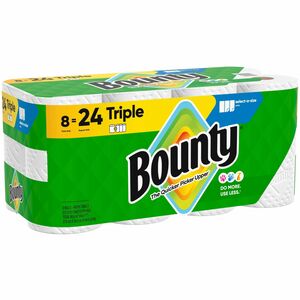 Bounty+Select-A-Size+Paper+Towels+-+2+Ply+-+Diamond+Texture+-+Green+-+PaperRoll+-+123%2FRoll+-+8+%2F+Carton