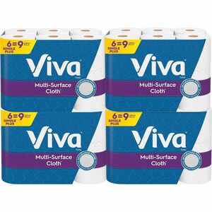 Viva+Choose-A-Sheet+Paper+Towels+-+1+Ply+-+83+Sheets%2FRoll+-+Signature+soft%2C+smooth+texture+-+White+-+Paper+-+4+%2F+Carton