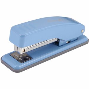Swingline+Cub+Compact+Stapler+-+Staples+Upto+20+Sheet+-+Holds+Upto+105+Staple+-+Half+Strip+-+Electric+Blue+-+Metal+-+1+Each