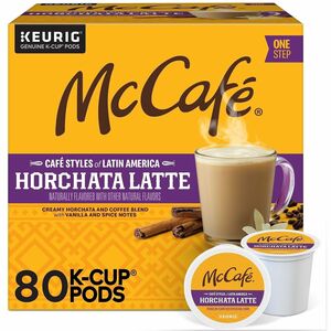 McCaf%26eacute%3B%C2%AE+K-Cup+Horchata+Latte+-+Compatible+with+Keurig+Brewer+-+Medium+-+Per+Box+-+24+K-Cup+-+K-Cup+-+Horchata+Latte+-+Kosher+-+4+%2F+Carton
