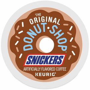 The+Original+Donut+Shop+K-Cup+Snickers+Coffee+-+Compatible+with+Keurig+Brewer+-+Mild+-+Per+Box+-+24+K-Cup+-+K-Cup+-+Snickers+-+Kosher+-+4+%2F+Carton