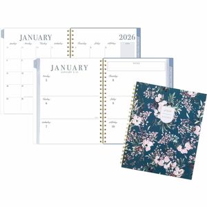 Cambridge+Leah+Bisch+Weekly+Monthly+Planner+-+Monthly%2C+Weekly+-+12+Month+-+January+2026+to+December+2026+-+Letter+-+8+1%2F2%26quot%3B+x+11%26quot%3B+Sheet+Size+-+Twin+Wire+-+Calista+Floral+-+Poly+Cover+-+1+Each