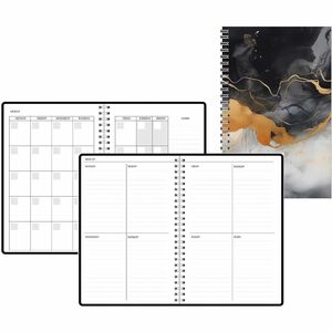 House+of+Doolittle+Recycled+Non-Dated+Planner+-+Weekly%2C+Monthly%2C+Undated+-+12+Month+-+1+Week%2C+1+Month+Double+Page+Layout+-+7%26quot%3B+x+11%26quot%3B+Sheet+Size+-+Wire+Bound+-+Multi+-+Paper+-+Synthetic+Paper+Cover+-+1+Each