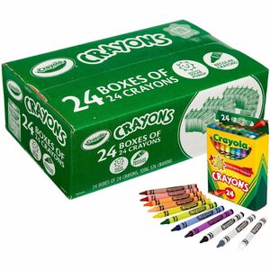 Crayola+Bulk+Crayons+-+Regular+-+For+Child+-+Multi+-+24+%2F+Pack