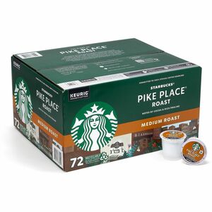 Green+Rabbit+K-Cup+Coffee+-+Compatible+with+Keurig+K-Cup+Brewer+-+American+-+K-Cup+-+Pike+Place+Roast+-+72+%2F+Carton