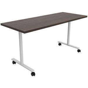 Safco+Jurni+Multi-Purp.+Table+w%2FT-Leg+%26+Casters