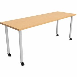 Safco+Jurni+Multi-Purpose+Table+with+Post+Leg+%26+Casters