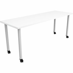 Safco+Jurni+Multi-Purpose+Table+with+Post+Leg+%26+Casters