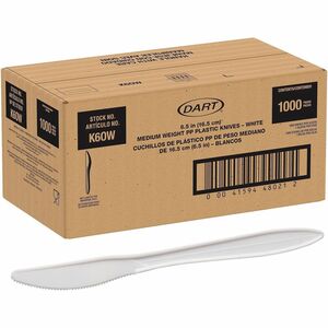 Solo+Style+Setter+by+Dart+Cutlery+Disposable+-+Knife+-+Knife+-+Food%2C+Cafeteria%2C+Barbecue%2C+Breakroom+-+Disposable+-+Polypropylene%2C+Plastic+-+White+-+1+Carton