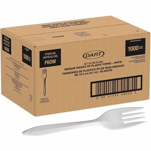 Solo+Style+Setter+by+Dart+Cutlery+Disposable+-+Fork+-+Fork+-+Food%2C+Cafeteria%2C+Barbecue%2C+Breakroom+-+Disposable+-+Polypropylene%2C+Plastic+-+White+-+1+Carton