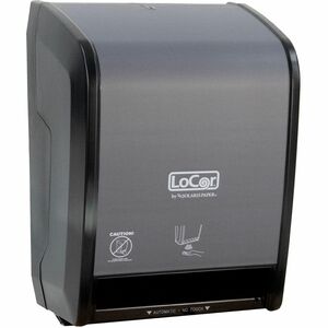 LoCor+Next+Gen.+Elec.+HWRT+DIspenser+-+9.7%26quot%3B+Height+x+12.1%26quot%3B+Width+x+16.6%26quot%3B+Depth+-+Matte+Gray+-+1+Each