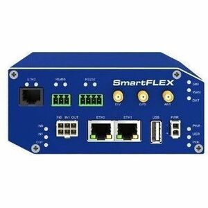 B+B SmartWorx SmartFlex SR308 Wi-Fi 4 IEEE 802.11a/b/g/n 2 SIM Ethernet, Cellular Modem/Wireless Router
