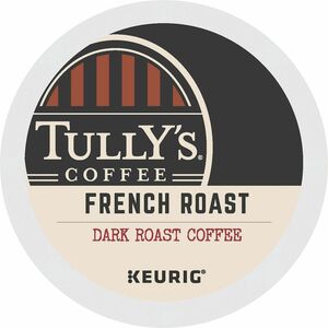 Tully%26apos%3Bs+K-Cup+French+Roast+Coffee+-+Compatible+with+Keurig+K-Cup+Brewer%2C+Keurig+Brewer+-+Dark+-+24+K-Cup+-+K-Cup+-+French+Roast+-+4+%2F+Carton