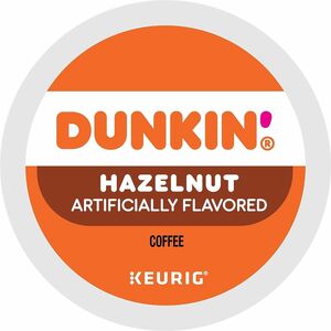 Dunkin%26apos%3B+Donuts%C2%AE+K-Cup+Hazelnut+Coffee+-+Medium+-+22+K-Cup+-+K-Cup+-+Hazelnut%2C+Original+Blend+-+4+%2F+Carton