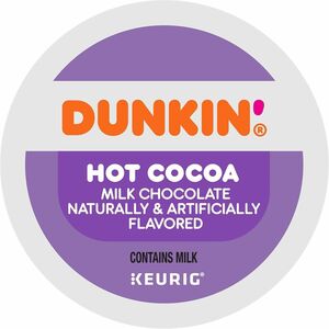 Dunkin%26apos%3B%C2%AE+K-Cup%2C+Pod+Milk+Chocolate+Hot+Cocoa+-+Compatible+with+Keurig+Brewer+-+22+K-Cup+-+K-Cup%2C+Pod+-+Milk+Chocolate%2C+Hot+Cocoa+-+Kosher+-+4+%2F+Carton