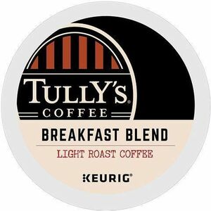 Tully%26apos%3Bs+K-Cup+Breakfast+Blend+Coffee+-+Compatible+with+Keurig+Brewer+-+Light+-+24+K-Cup+-+K-Cup+-+Breakfast+Blend+-+4+%2F+Carton