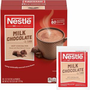 Nestle+Rich+Hot+Chocolate+Packets+-+0.71+oz+-+Milk+Chocolate%2C+Hot+Cocoa+-+6+%2F+Carton