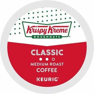 Krispy+Kreme+Doughnuts%C2%AE+K-Cup+Classic+Coffee+-+Compatible+with+Keurig+Brewer+-+Medium+-+24+K-Cup+-+K-Cup+-+Classic+-+4+%2F+Carton