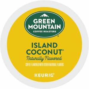 Green+Mountain+Coffee+Roasters%C2%AE+K-Cup+Island+Coconut+Coffee+-+Compatible+with+Keurig+K-Cup+Brewer+-+Light+-+24+K-Cup+-+K-Cup+-+Sweet%2C+Creamy+Coconut%2C+Island+Coconut+-+Kosher+-+4+%2F+Carton