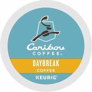 Caribou+Coffee%C2%AE+K-Cup+Daybreak+Coffee+-+Compatible+with+Keurig+K-Cup+Brewer+-+Light+-+24+K-Cup+-+K-Cup+-+Daybreak+Morning+Blend%2C+Nutty+-+4+%2F+Carton