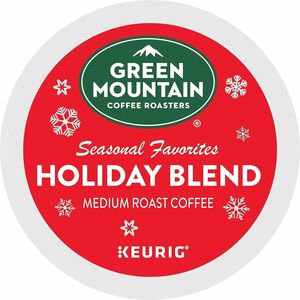 Green+Mountain+Coffee+Roasters%C2%AE+K-Cup%2C+Pod+Holiday+Blend+Coffee+-+Compatible+with+Keurig+Brewer+-+Medium+-+24+K-Cup+-+K-Cup%2C+Pod+-+Holiday+Blend+-+4+%2F+Carton