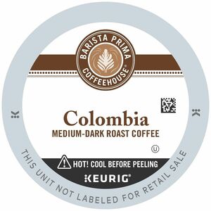 Barista+Prima+K-Cup%2C+Pod+Colombia+Coffee+-+Compatible+with+Keurig+Brewer+-+Medium%2FDark+-+24+K-Cup+-+K-Cup%2C+Pod+-+Colombia+-+4+%2F+Carton