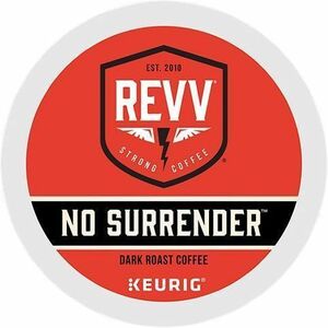 revv%C2%AE+K-Cup+No+Surrender+Coffee+-+Compatible+with+Keurig+Brewer+-+Dark+-+24+K-Cup+-+K-Cup+-+No+Surrender+-+4+%2F+Carton