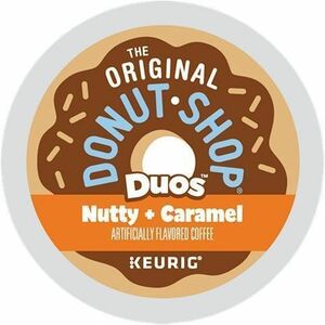 The+Original+Donut+Shop%C2%AE+K-Cup%2C+Pod+Duos+Nutty+%2B+Caramel+Coffee+-+Compatible+with+Keurig+K-Cup+Brewer+-+Medium+-+24+K-Cup+-+K-Cup%2C+Pod+-+Nutty+%2B+Caramel%2C+Toasted+Nut%2C+Buttery+Caramel+-+4+%2F+Carton