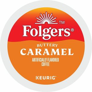 Folgers%C2%AE+K-Cup+Buttery+Caramel+Coffee+-+Compatible+with+Keurig+K-Cup+Brewer+-+Medium+-+24+K-Cup+-+K-Cup+-+Buttery+Caramel%2C+Caramel%2C+Arabica+-+4+%2F+Carton