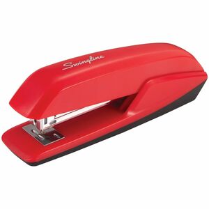 Swingline+545+Standard+Desktop+Stapler+-+Staples+Upto+20+Sheet+-+Rio+Red+-+1+Each