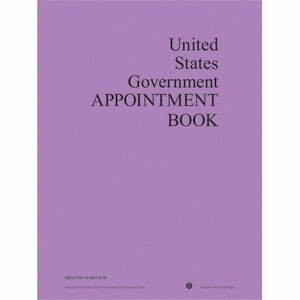 Unicor+Fed+Weekly+Appointment+Book