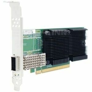 Axiom 100Gbs Single Port QSFP56 PCIe 4.0 x16 NIC Card