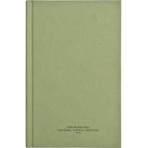 United+Book+Press+Multipurpose+Record+Book+-+192+Sheet%28s%29+-+Green+-+1+Each