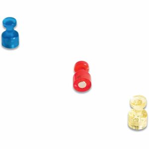 U+Brands+Magnetic+Pin+-+0.7%26quot%3B+Length+x+0.4%26quot%3B+Diameter+-+for+Magnetic+Surface%2C+Magnetic+Whiteboard%2C+Steel%2C+Project%2C+Bulletin+Board+-+Durable+-+Assorted+-+Plastic+-+6+%2F+Pack