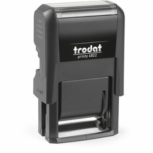 Printy+Self-inking+dial-a-phrase+stamp+with+4mm+font+size+-+Phrase+or+Date+-+24%26quot%3B+Impression+Width+x+4%26quot%3B+Impression+Length+-+Red+-+Office%2C+Home+-+Recycled