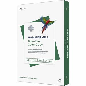 Hammermill+Premium+Color+Copy+Paper+-+100+Brightness+-+Ledger%2FTabloid+-+11%26quot%3B+x+17%26quot%3B+-+28+lb+Basis+Weight+-+Ultra+Smooth+-+Heavyweight+-+White+-+500+Sheets+per+Ream+-+4+%2F+Carton